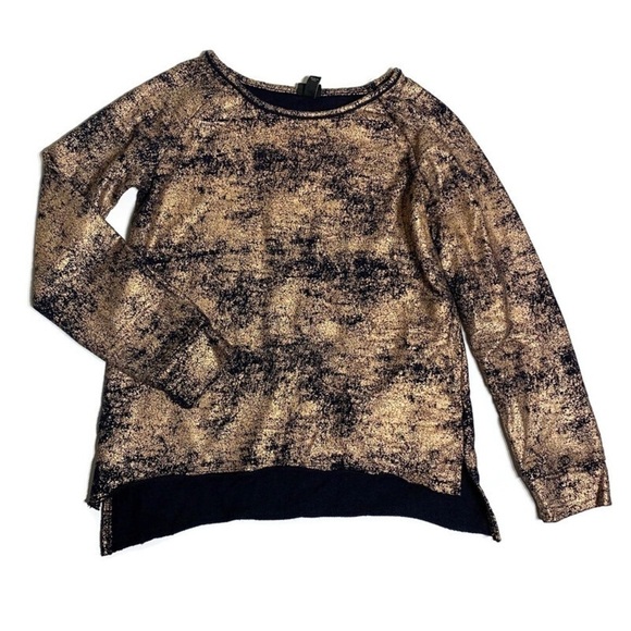 Art class girls 7-8Y rose gold coated sweatshirt - Picture 1 of 3